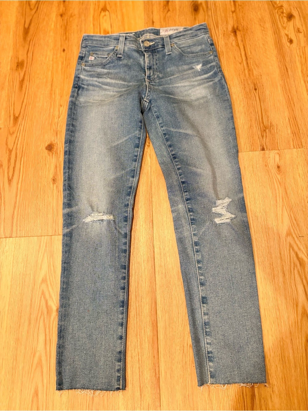 AG Adriano Goldschmied The Prima Cigarette Crop Size 25